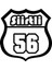 Sticker Master Siirtli 56 Sticker Oto Motor Pc Etiket 1