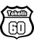 Sticker Master Tokatlı 60 Sticker Oto Motor Pc Etiket 1