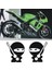 Sticker Master Kawasaki Ninjalar Sticker Oto Motor Pc Etiket 1