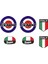 Sticker Master Vespa Set Oto Motor Pc Etiket 1