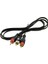 Ses Sistemi 2+1 2RCA+3.5 mm Kablo 1