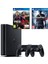 Playstation 4 Slim + 2.Dualshock + PS4 Pes 19 + PS4 Uncharted 4 1