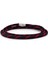 Siyah Kırmızı Desen Paracord Üç Sıra Erkek Bileklik Bt533 1