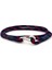 Kırmızı Lacivert Paracord Metal Kanca Erkek Bileklik Bt549 1