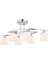 AV-1374-6K Krom Kaplama Modern Avize E14 Metal Cam 75x30cm 1