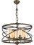 AV-1590-4E Eskitme Kaplama Modern Avize E27 Metal Cam 47cm 1