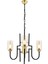 AV-4163-3E Eskitme Kaplama Modern Avize E27 Metal Cam 62cm 1