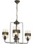 AV-4196-3E Eskitme Kaplama Modern Avize E27 Metal Cam 56cm 1