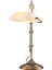 ML-9063-WHITE Eskitme Kaplama Masa Lambası E27 Metal Cam 30x20cm 1