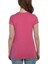 3023 - Pembe Kadın Summer Kokteyl Desenli Baskılı Tshirt 3