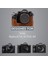 Sony Alpha A7 III, A7R III, A9 (Tek Dip) Hakiki Deri Kamera Çantası 4