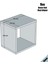 Variant Box Duvar Rafı Ceviz 4