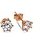 Gümüş Rose Tek Taş Set S014902 3