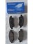 PEUGEOT 107- 06/14 ÖN FREN BALATASI (DİSK)(123X42,7X16)(BRAMAX) 1
