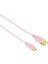 USB - C/Type - C Kablo 0.75 m - Pembe HM.135787 1