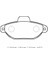 Ford Ka- 2009/2010 Ön Fren Balatası (Disk) 1.2Cc (114.9X55.4X16.5)(Bramax) 1