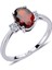 lı Oval Garnet Yüzük 1020227 2