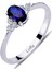 lı Oval Safir Yüzük 1020230 2