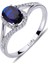 lı Oval Safir Yüzük 1030160 2