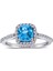 lı Kuşin Blue Topaz Yüzük 1050217 1