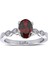 lı Oval Garnet Yüzük 1080057 1