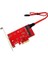 PCIE PCI express X4 M NGFF M.2 + B NVME M.2 Uzatma Kartı 2