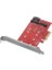 PCIE PCI express X4 M NGFF M.2 + B NVME M.2 Uzatma Kartı 4