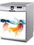 Sevimli Balıklar Bulaşık Makinası Sticker BMS45 1