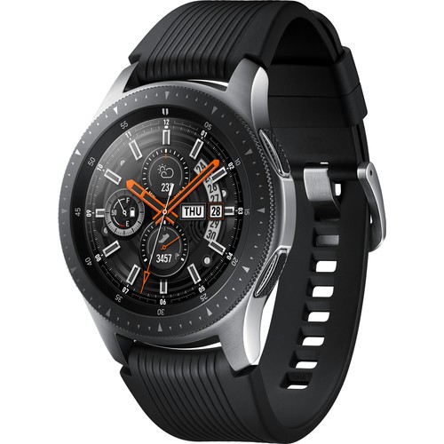 Samsung Galaxy Watch (46mm) (Android ve iPhone Uyumlu) Gümüş - SM-R800NZSATUR (Samsung Türkiye Garantili)