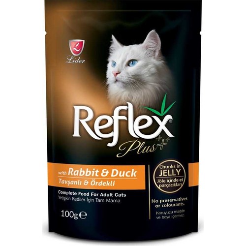 Reflex Plus Tavşan ve Ördekli Pounch Kedi Konservesi 100 Gr Fiyatı