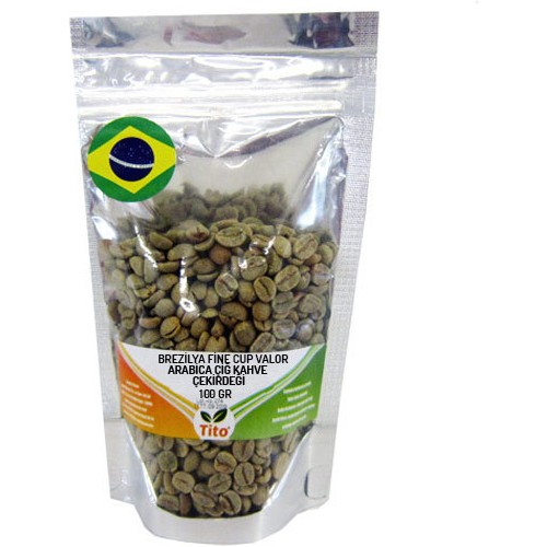 Tito Brezilya Fine Cup Valor Arabica Çiğ Kahve Çekirdeği Fiyatı
