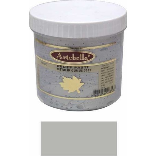 Artebella 3353 Gümüş Rölyef Pasta 160 Cc Fiyatı