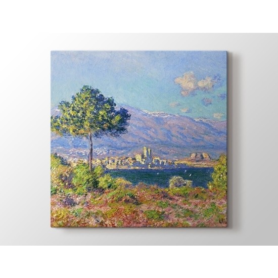 Tablo Kanvas Claude Monet - Antibes Vue Du Plateau Notre Fiyatı