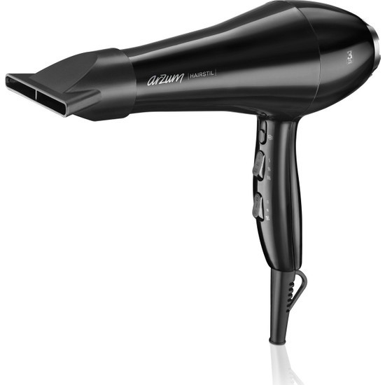 Arzum Hairstil 2200W Profesyonel Saç Kurutma Makinesi – Güçlü AC Motor, Soğuk Hava Üfleme, 2 Hız Ayarı ve Kuaförlere Özel Ergonomik Tasarım