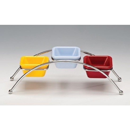 Zicco Reçellik Standı Sos Tabağı Standı Teşhir Üçlü Kare ...