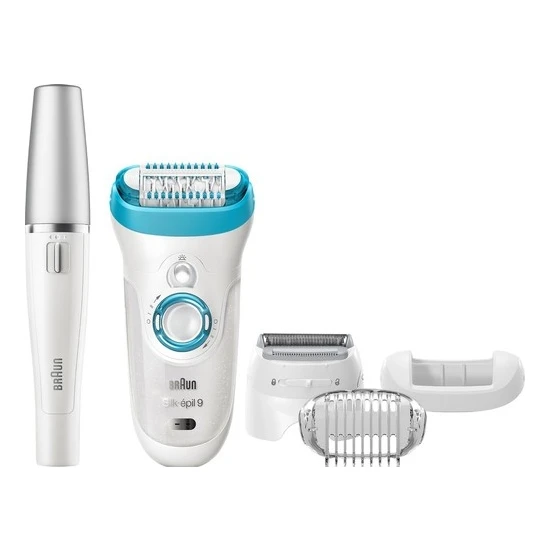 Braun Silk Epil  9  Epilatör 9558 Islak Ve Kuru ( Yüz Epil atörü İle)