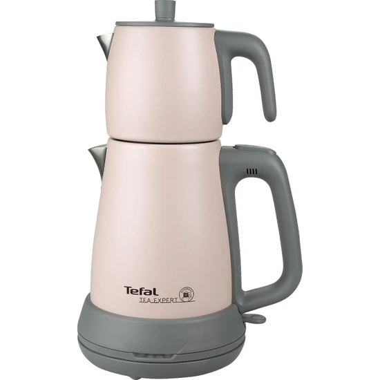 Tefal Tea Expert Işıltılı Pudra Çelik Demlik Çay Makinesi