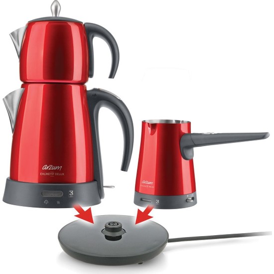 Arzum AR3008 Ehlikeyf Delux Çay ve Kahve Makinesi Fiyatı