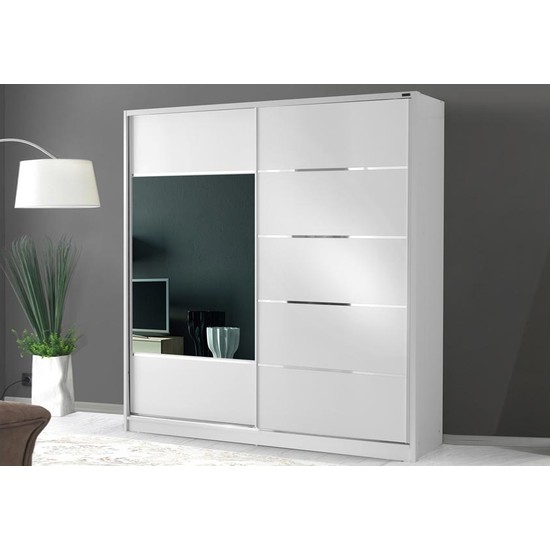 Yıldız Mobilya Kale Mdf Aynalı Sürgü Kapaklı Gardırop Fiyatı