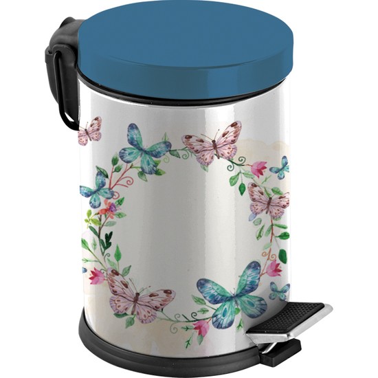 Laisy Garden 8 LT Desenli Çöp Kovası Fiyatı Taksit