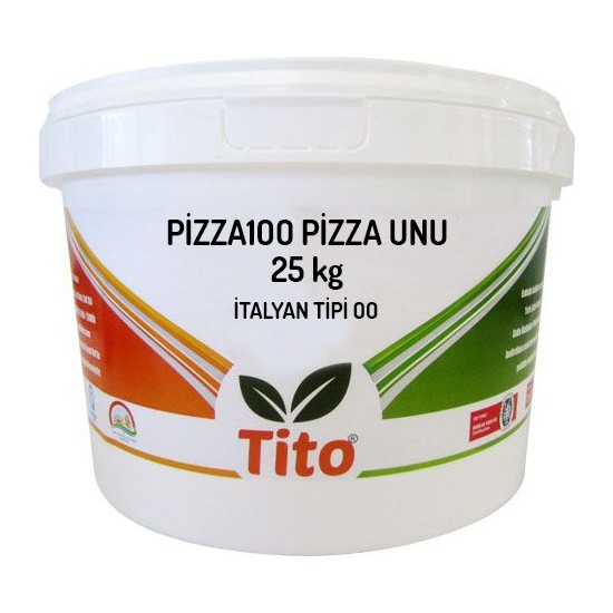 Tito Pizza100 İtalyan Tipi 00 Pizza Unu 25 kg + Pizza Teli Fiyatı