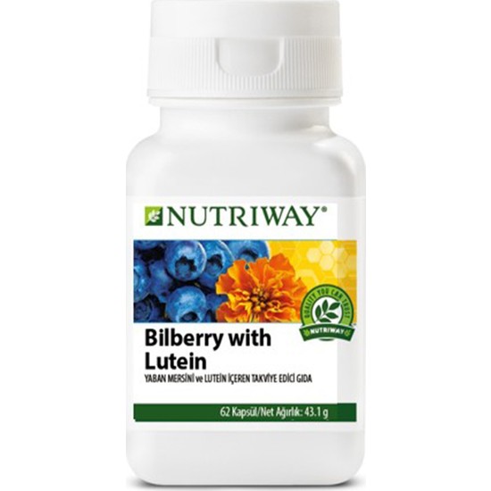 Amway NUTRIWAY Bilberry with Lutein (62 Tablet) Fiyatı