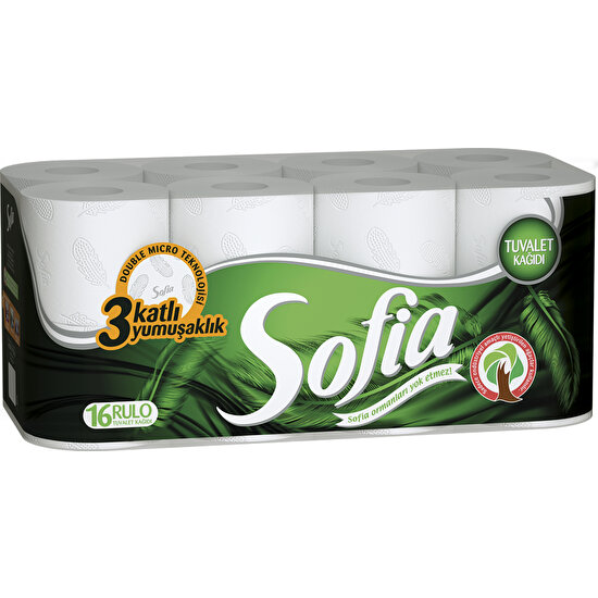 Sofia Beyaz Tuvalet Kağıdı 16'Lı