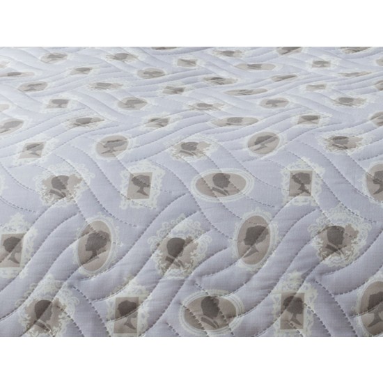 Madame Coco Çift Kişilik Yatak Örtüsü Mavi / Taş Fiyatı