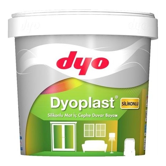 Dyo Dyoplast Silikonlu İç Cephe Boyası 15 Lt (20 Kg) Fiyatı Dyo Dyoplast Silikonlu İç Cephe Boyası 15 Lt (20 Kg) Fiyatı