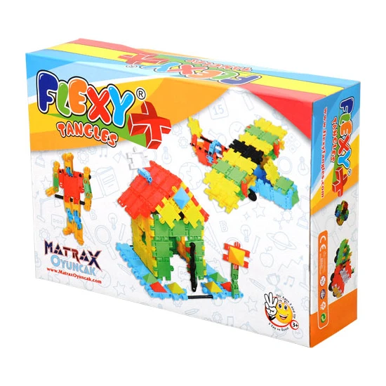 Matrax Oyuncak   129 Parça Flexy Tangles® - K. Kutuda