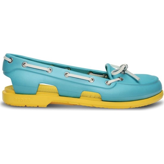 crocs beach line boat shoes