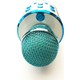 Leyaton Profesyonel Ses Kaydı Yapabilen Eğlenceli Karaoke Mikrofon Ws858 Blue