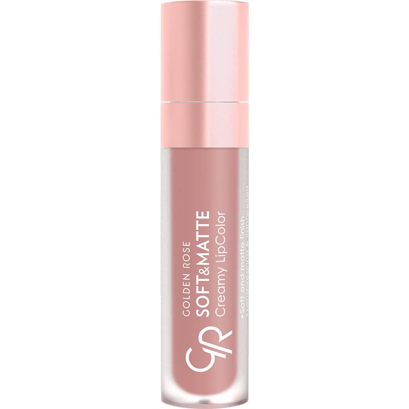 Golden Rose Soft & Matte Creamy Lipcolor No: 106 - Kurutmayan Yumuşak Mat Likit Ruj