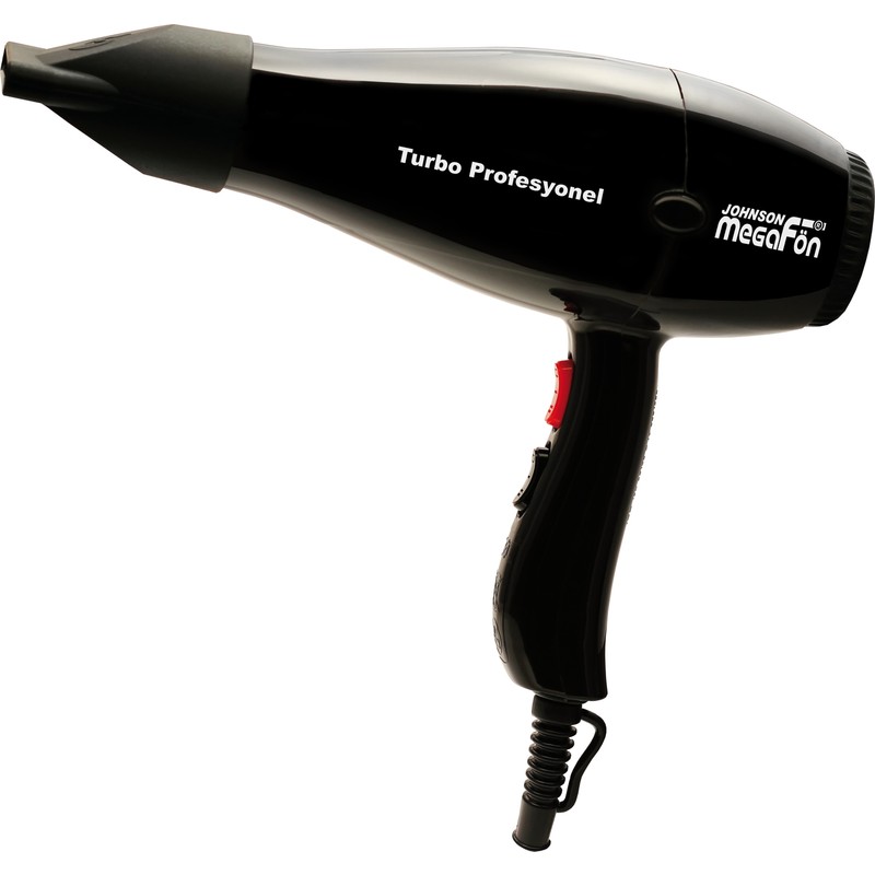 Johnson Megafön Turbo Profesyonel 3500 - 2400 W Kuaför Tipi Saç Kurutma / Fön Makinesi